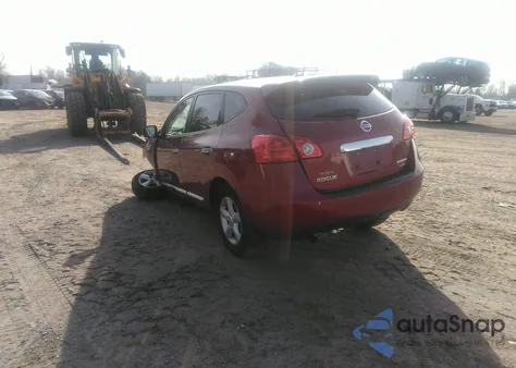 2013 Nissan Rogue S from USA, damaged, VIN JN8AS5MV4DW103267